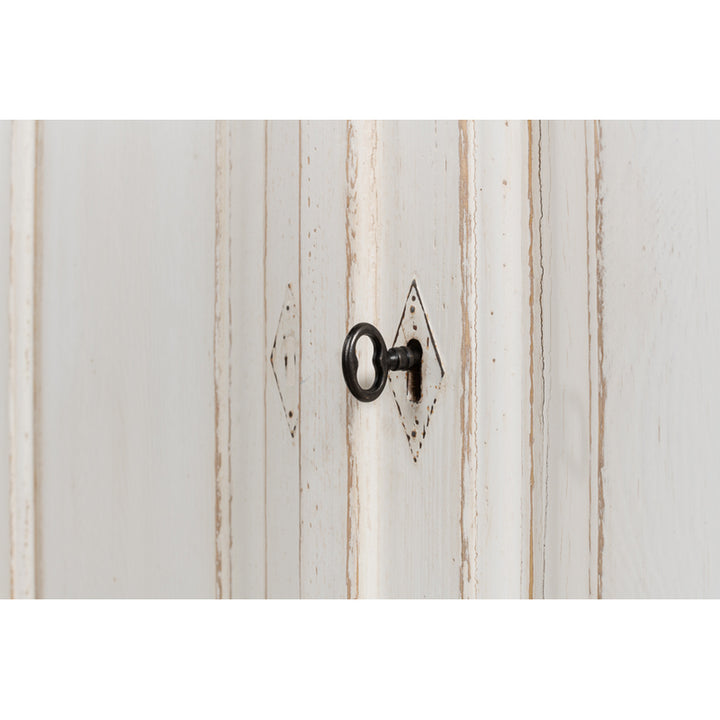 Antique Whitewash Sideboard