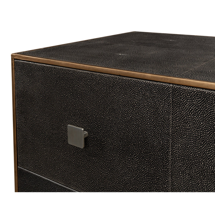 Grey Shagreen Dresser