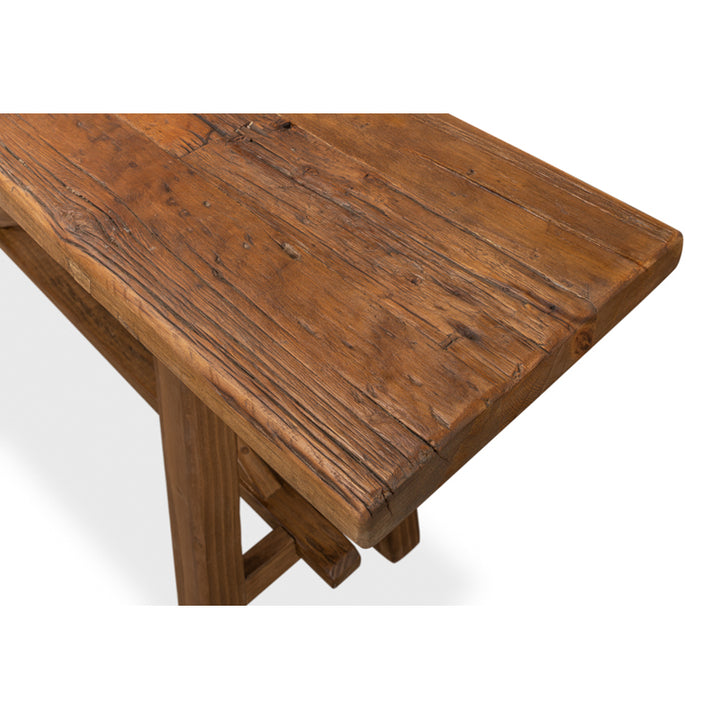 Double X Base Sofa Table
