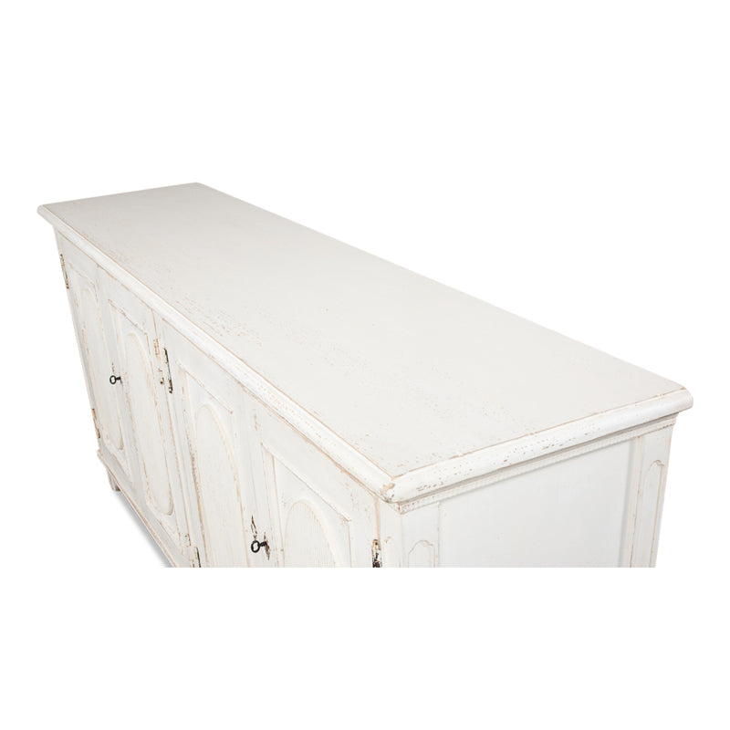 Whitewash Ribbon Sideboard