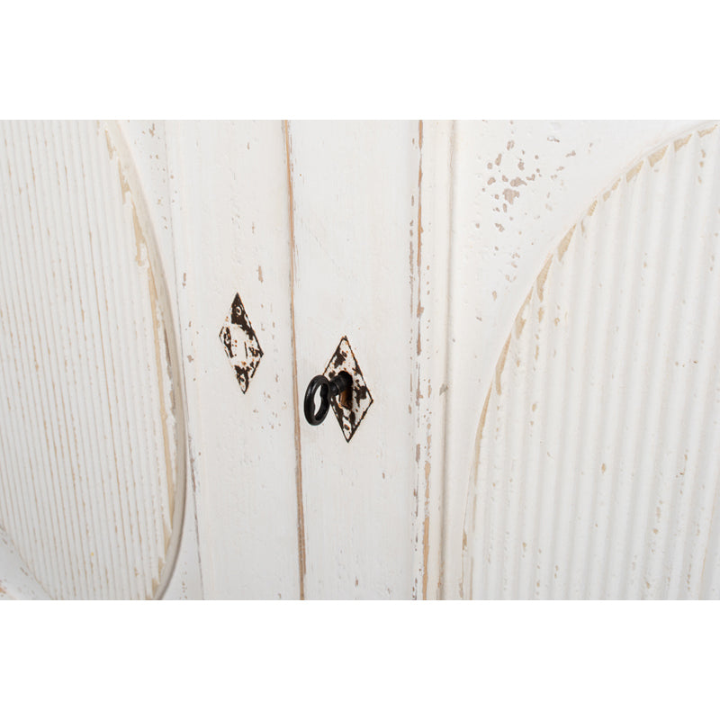 Whitewash Ribbon Sideboard