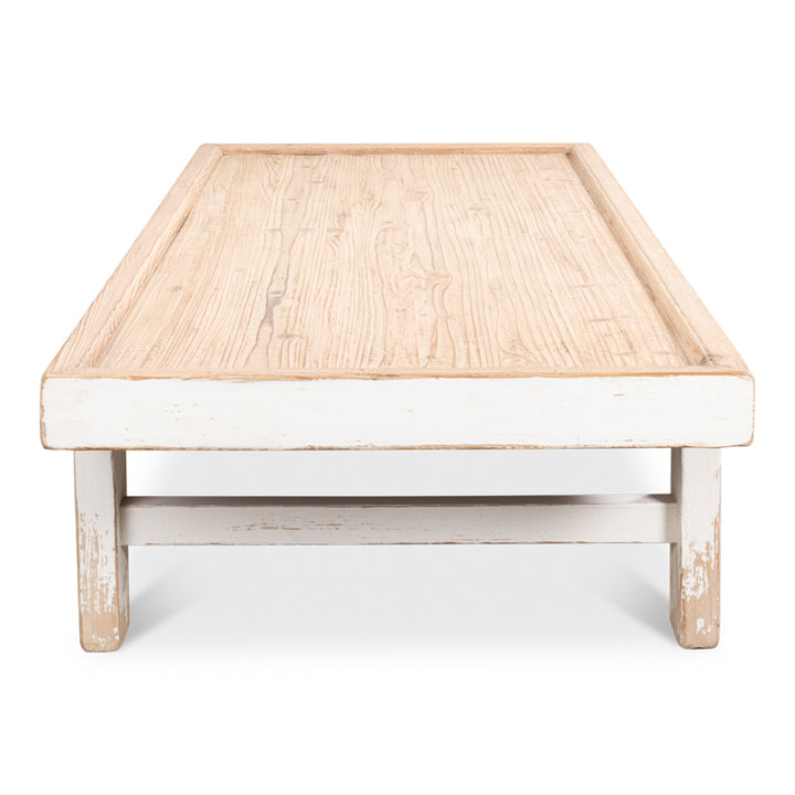 Large Wood Panel Coffee Tbl