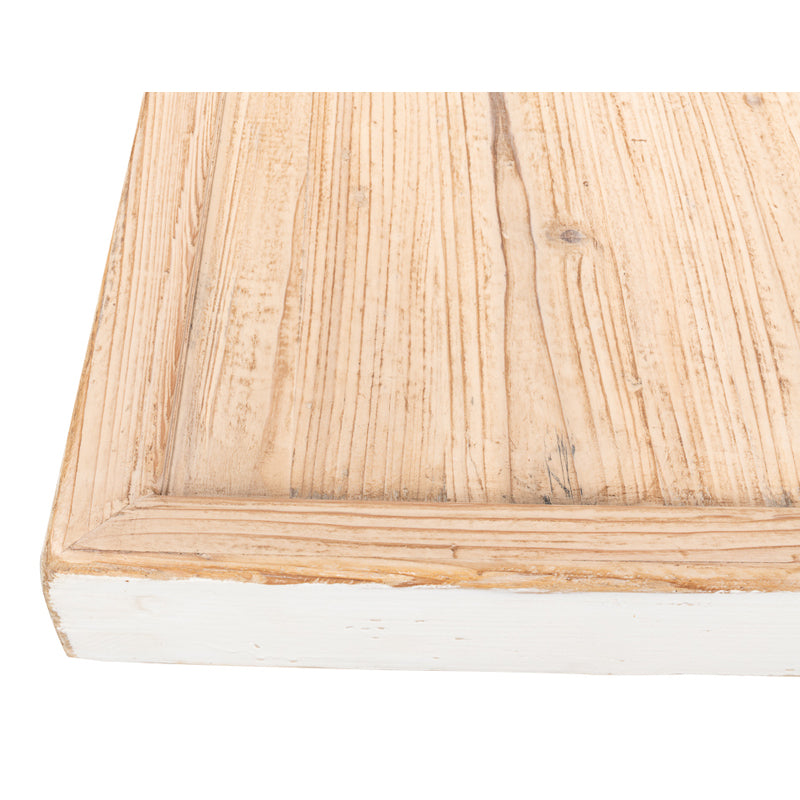 Large Wood Panel Coffee Tbl