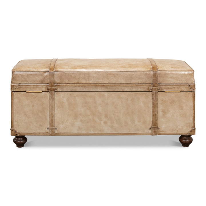 Leather Trunk/Bench