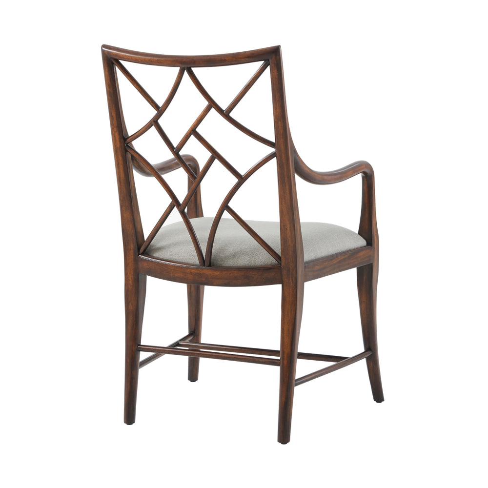 A Delicate Trellis Armchair