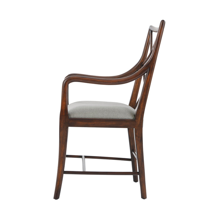 A Delicate Trellis Armchair