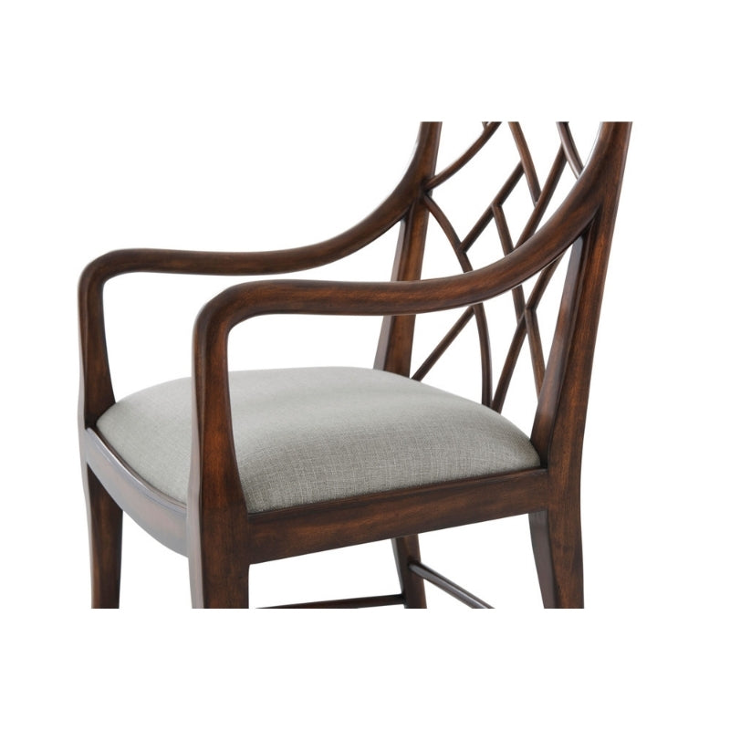 A Delicate Trellis Armchair