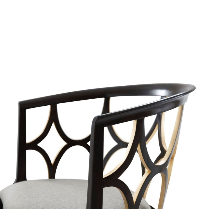 Ebonised Connaught Accent Chair