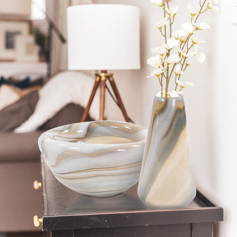 The Sand Art Glass Vase