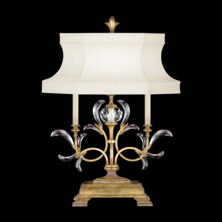Beveled Arcs 34" Table Lamp