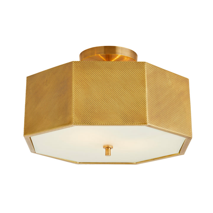 Grespan Two Light Semi-Flush Mount