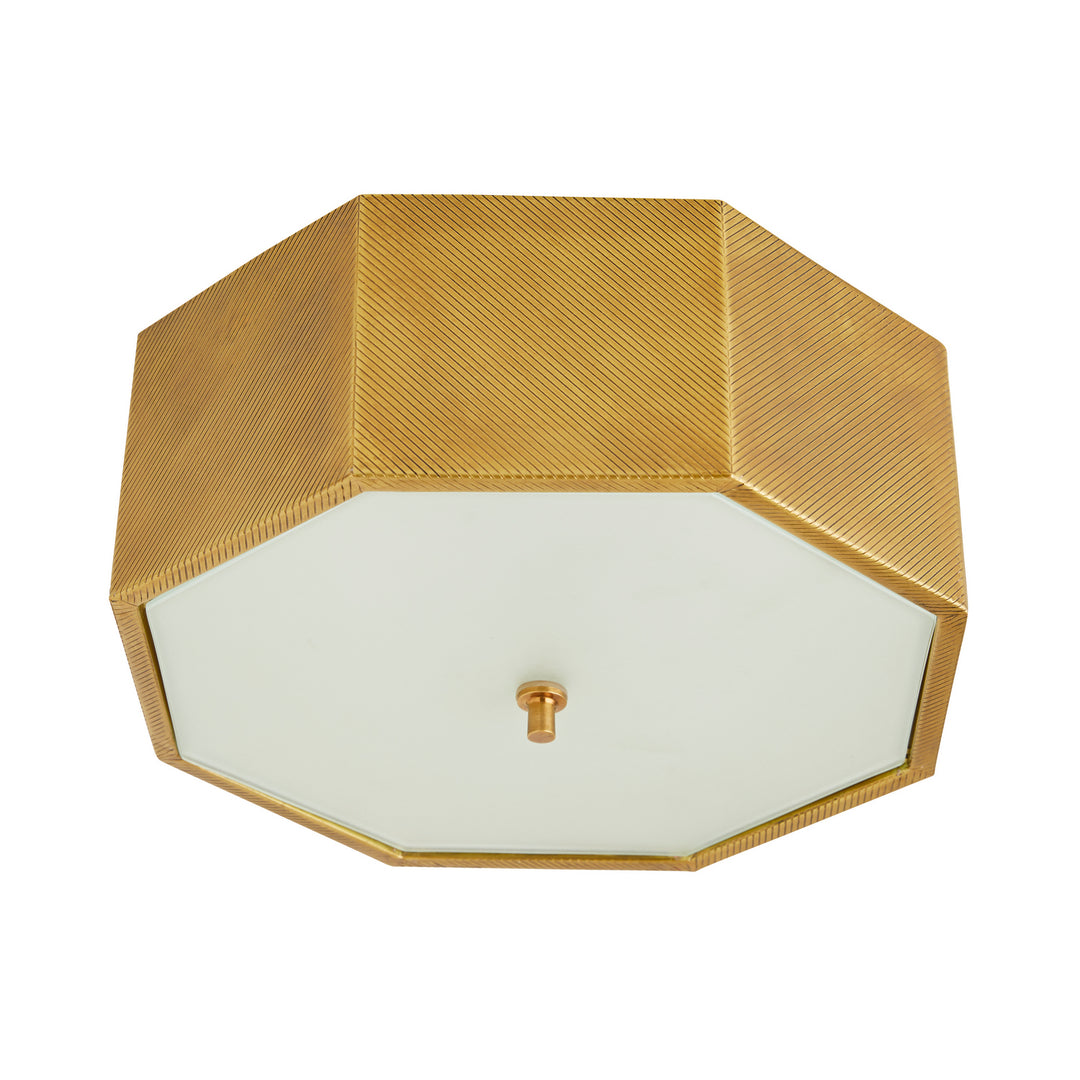 Grespan Two Light Semi-Flush Mount