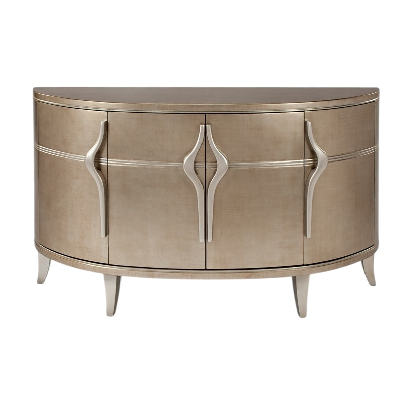 Variations Of Champagne Console Table