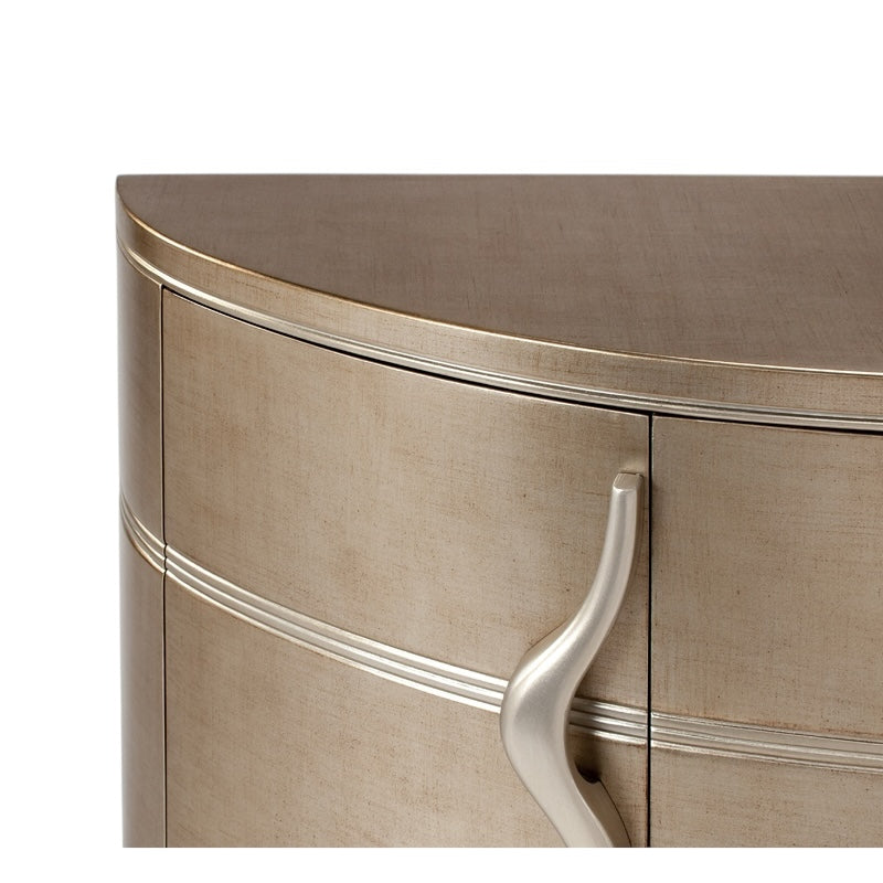 Variations Of Champagne Console Table