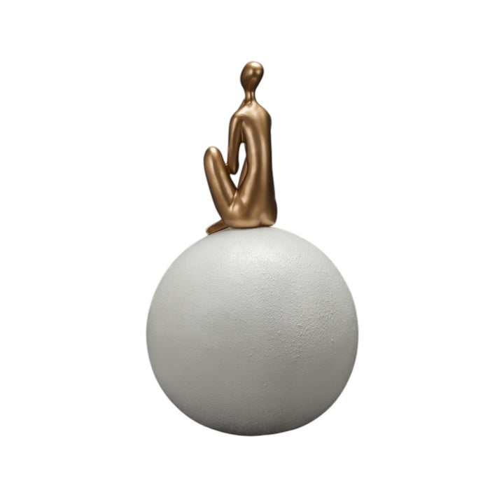 Antique Copper Gold Scupture
