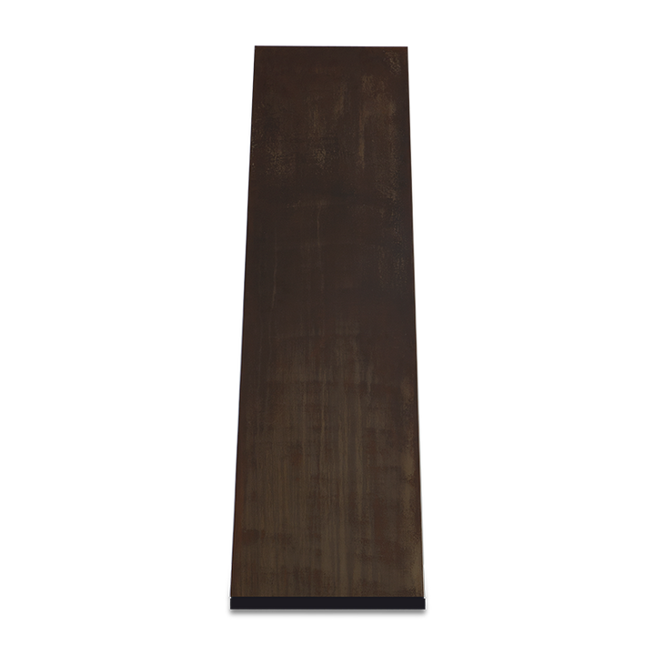 AGED STEEL PEDESTAL