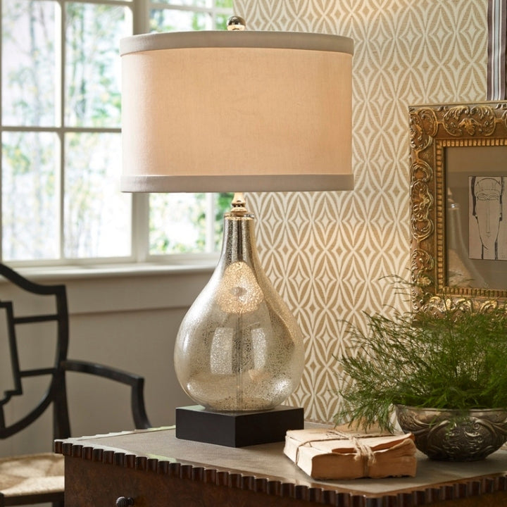 Mercury Glass Lamp