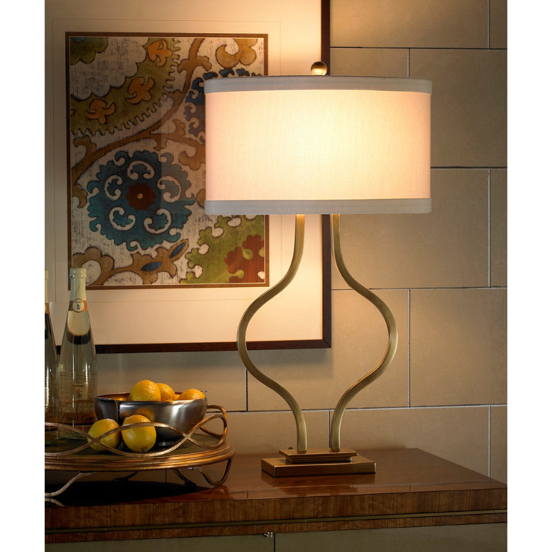 Brass Bow Lamp