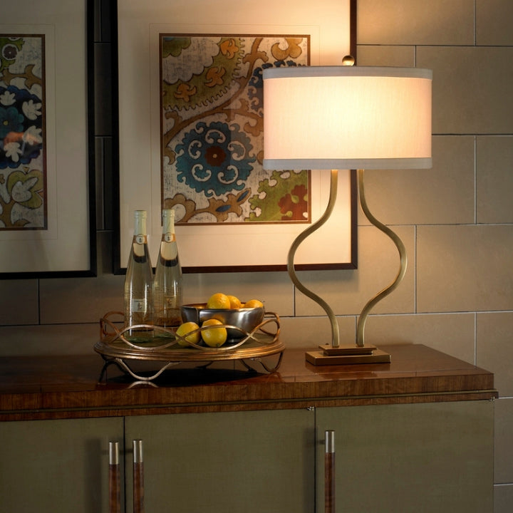 Brass Bow Lamp