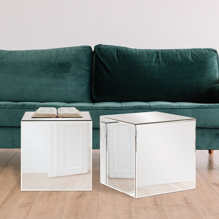 Mirrored Cube Table