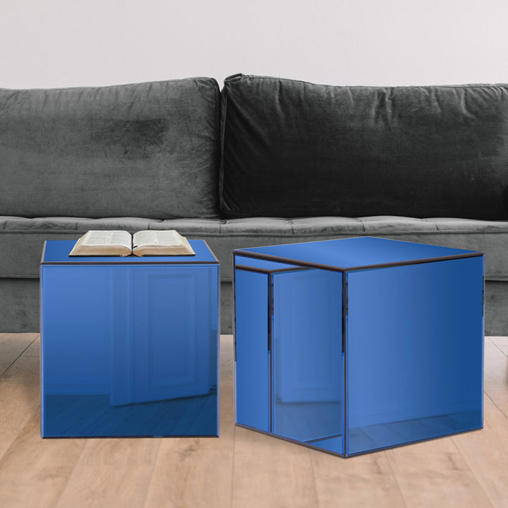Mirrored Cube Table