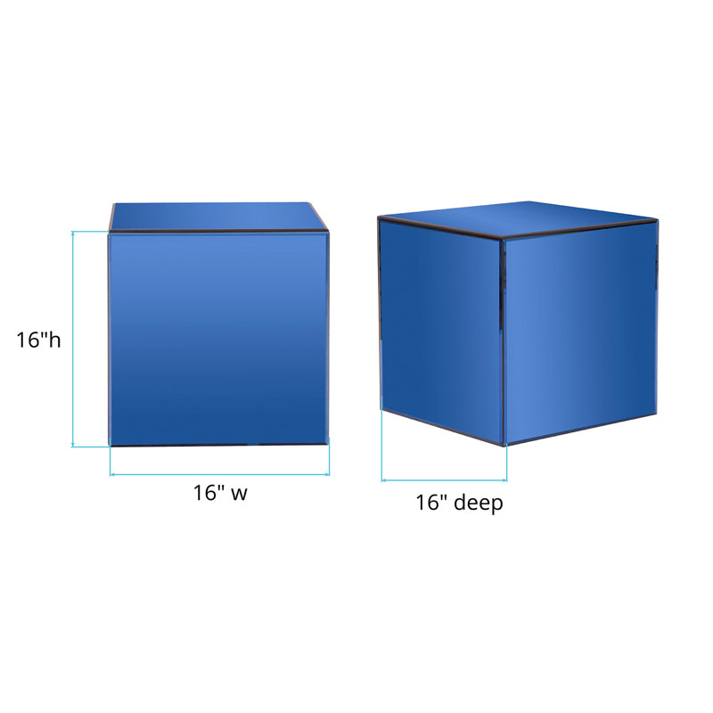 Mirrored Cube Table