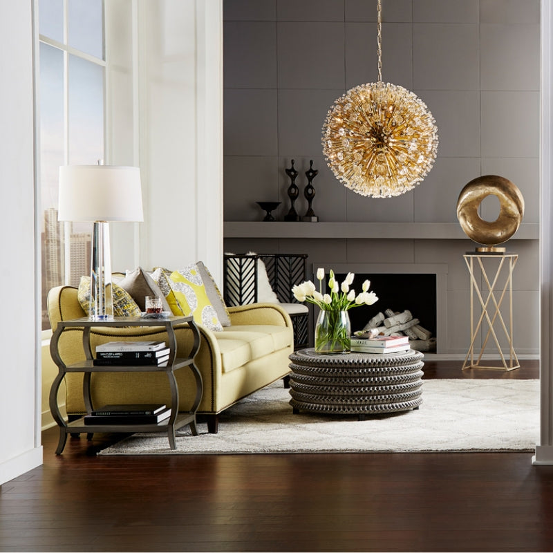 Kate Tiered Table- Gray