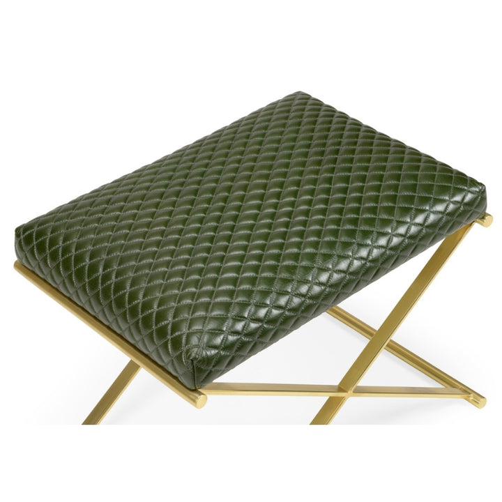 Garrett Leather Stool