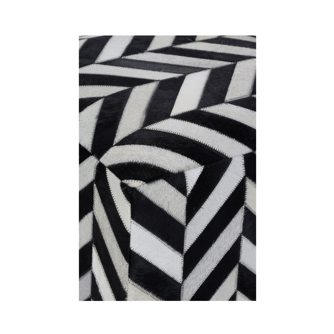 Herring Wish Bone Pouf