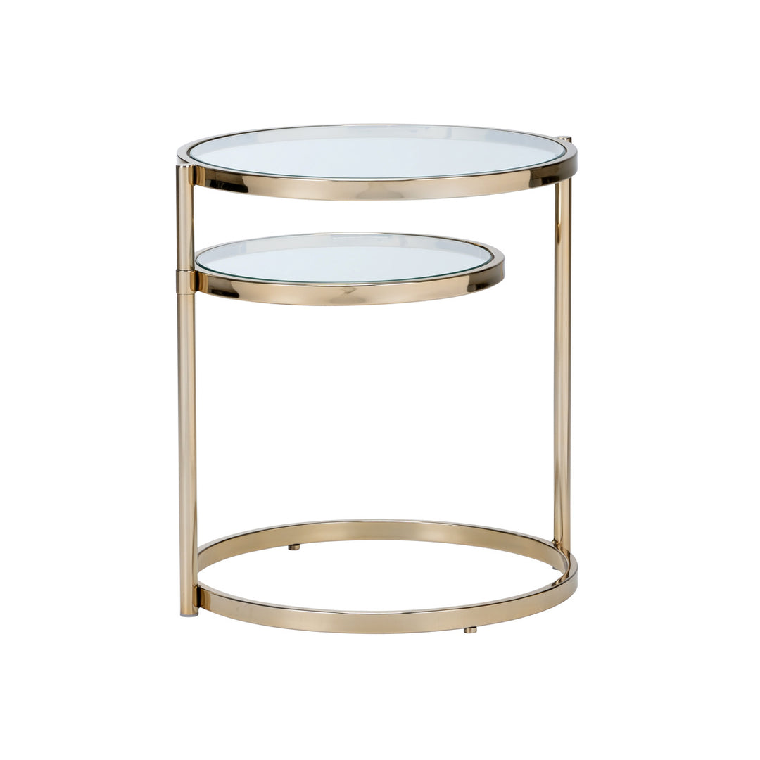 Gold Shelfie Table