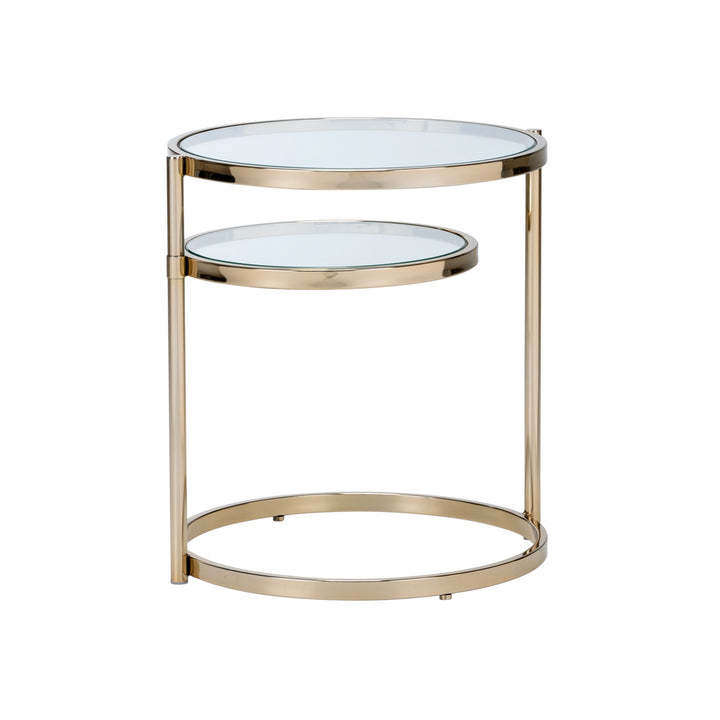 Gold Shelfie Table