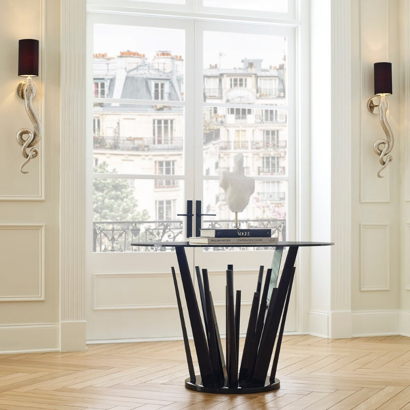 Geode Center Table - Black