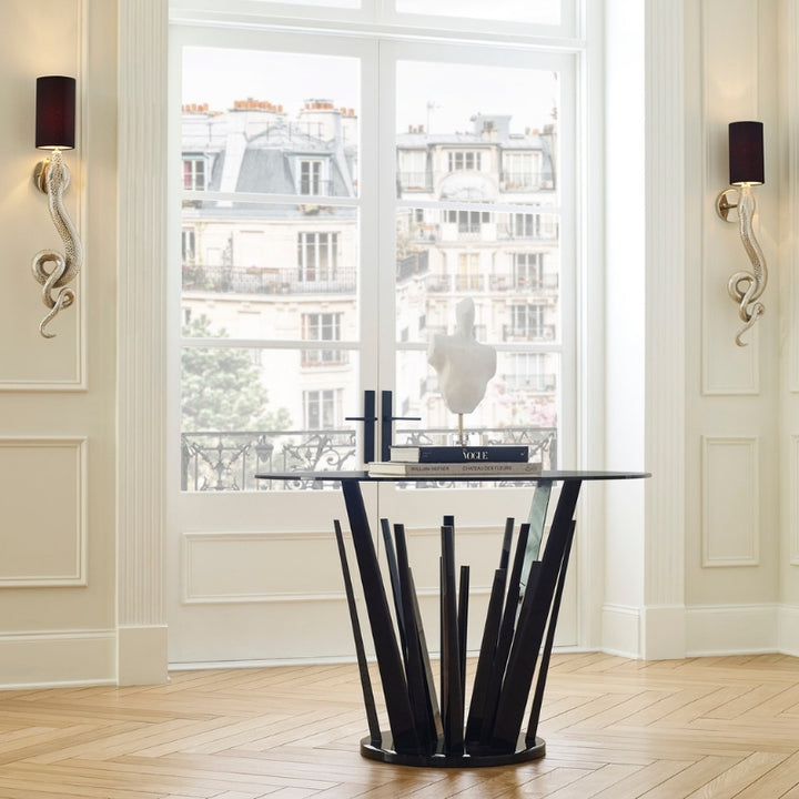 Geode Center Table - Black