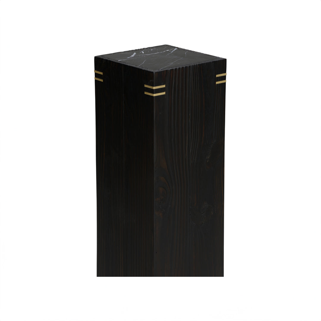 Shou Sugi Ban Pedestal - Tall