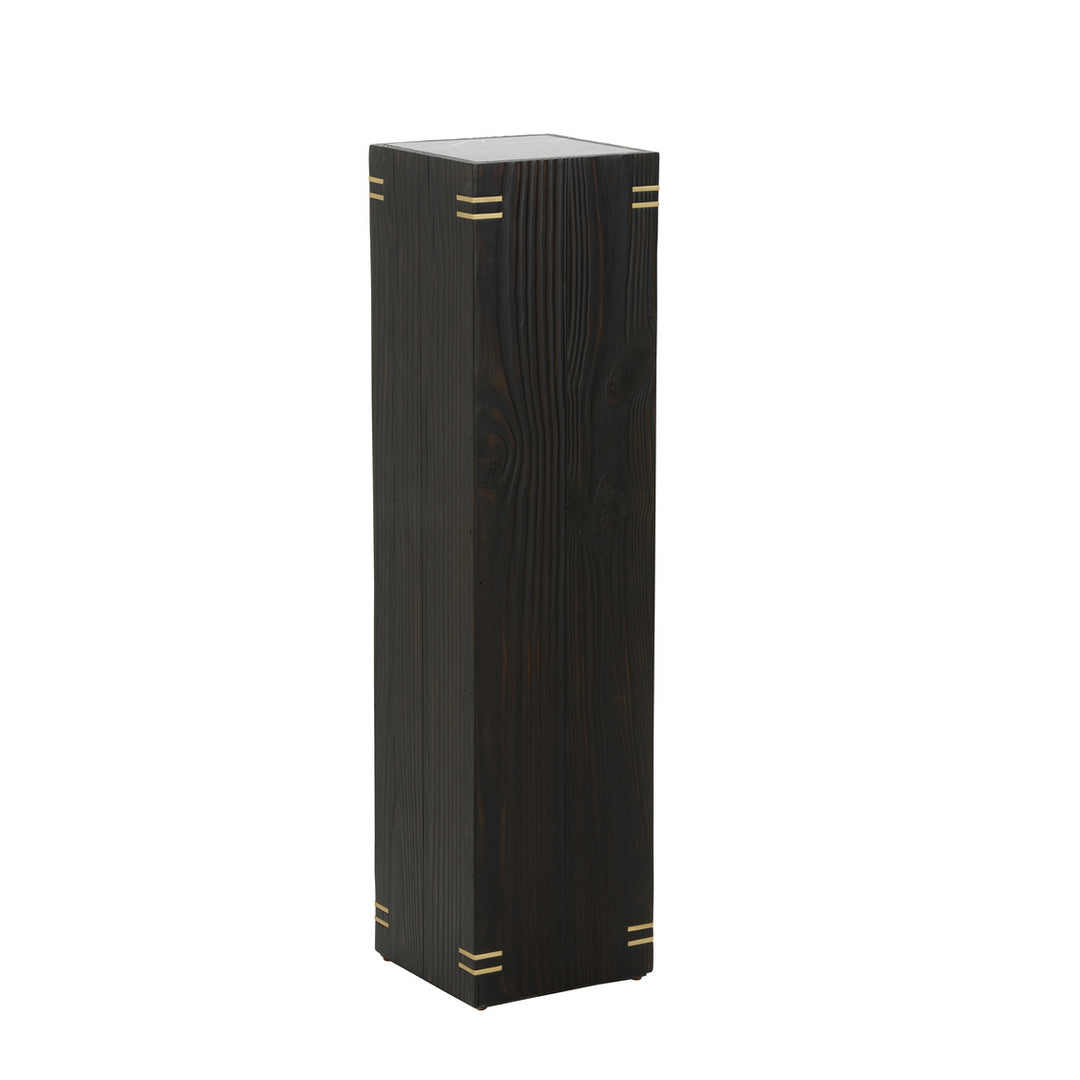 Shou Sugi Ban Pedestal - Tall