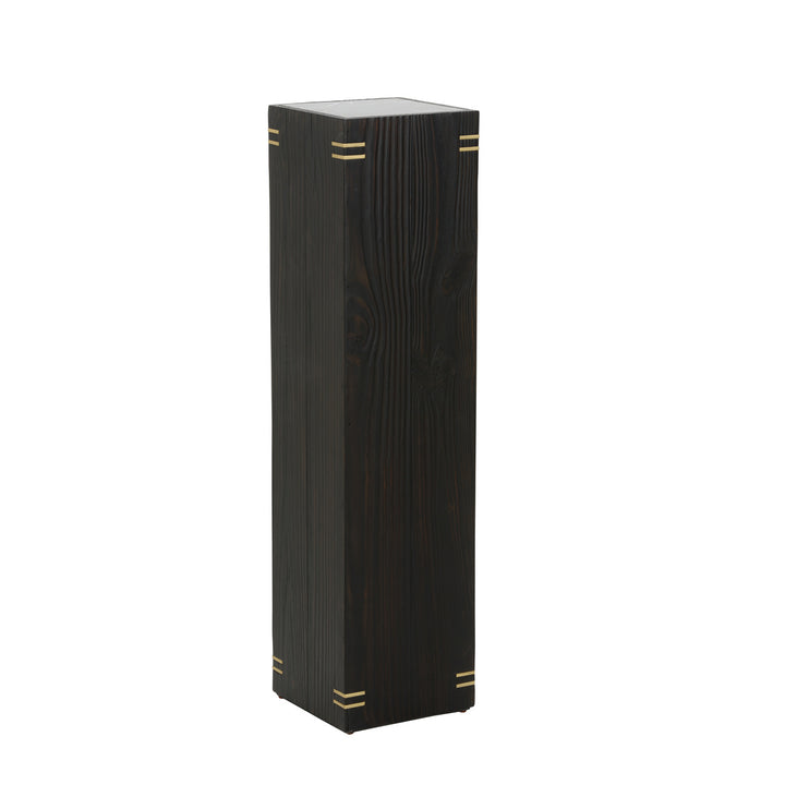 Shou Sugi Ban Pedestal - Tall