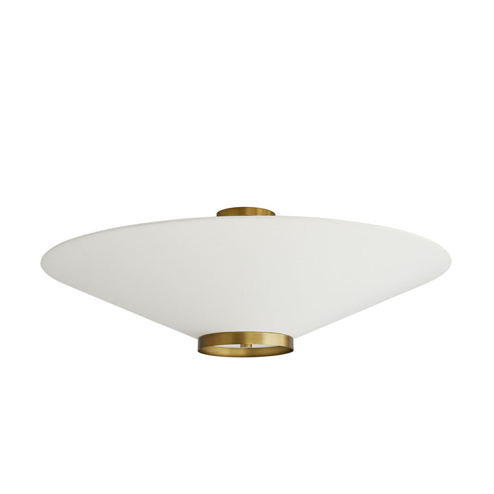 Decker Three Light Flush Mount
