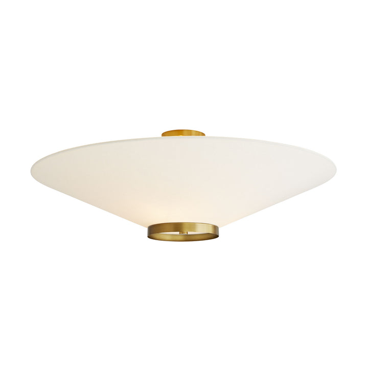 Decker Three Light Flush Mount