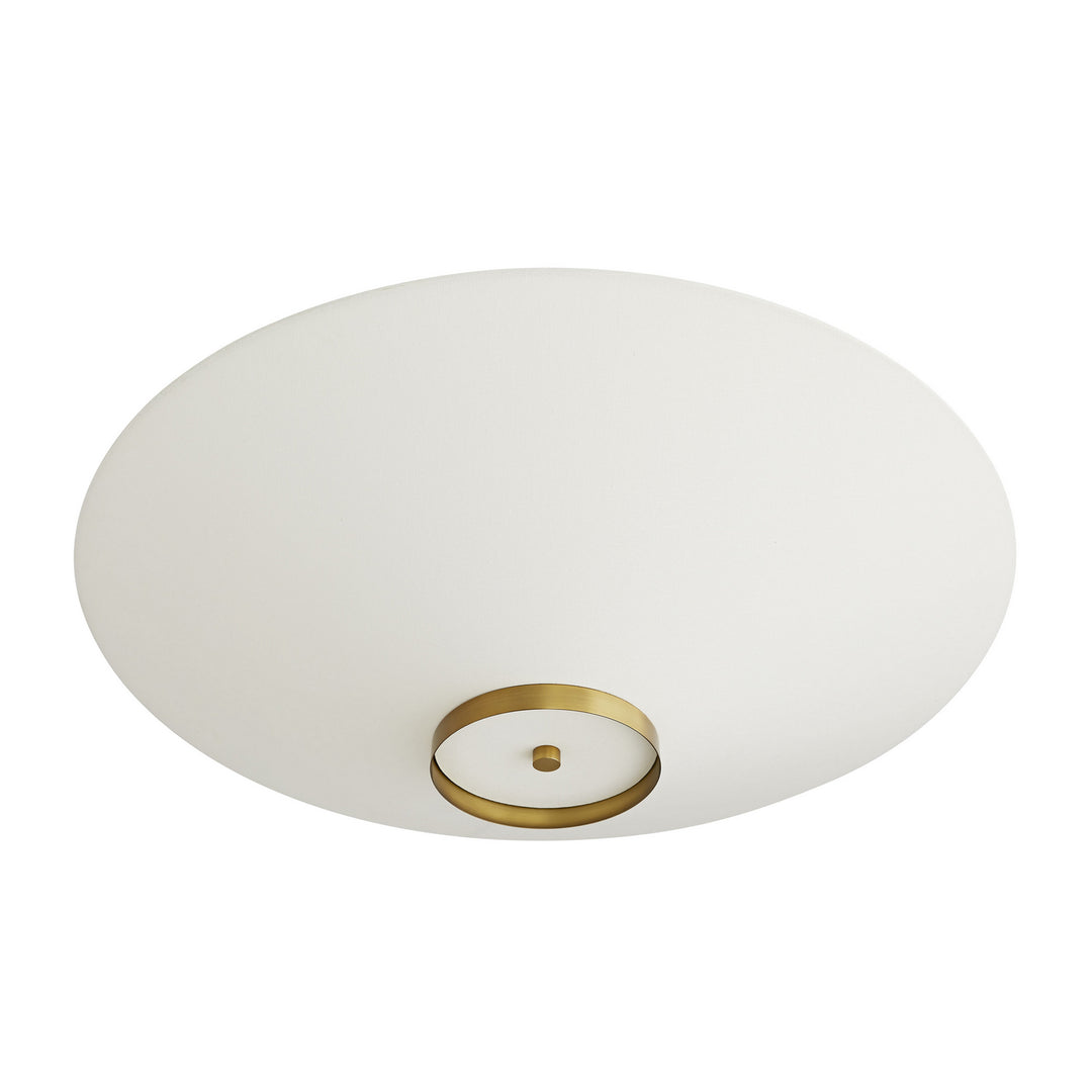 Decker Three Light Flush Mount