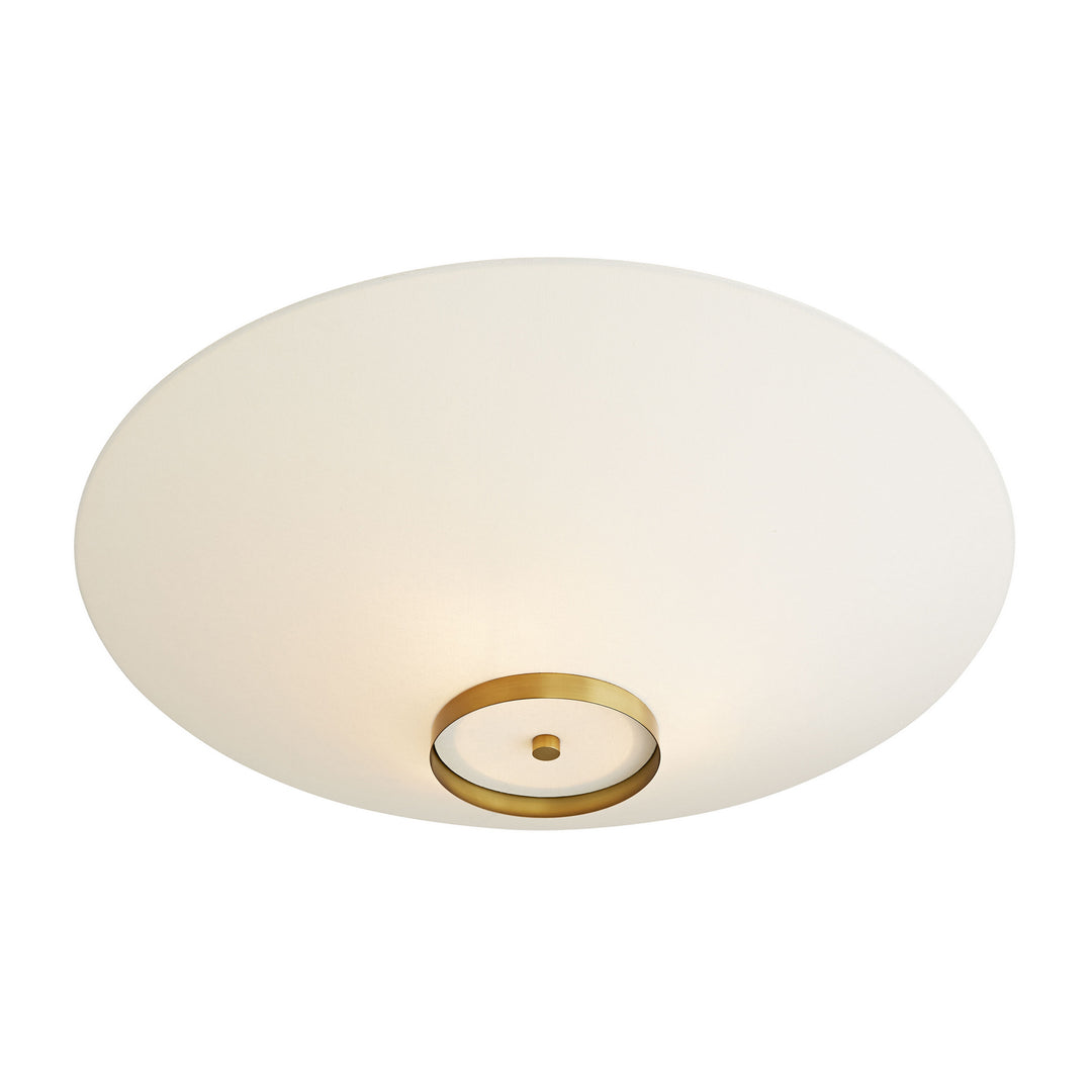 Decker Three Light Flush Mount