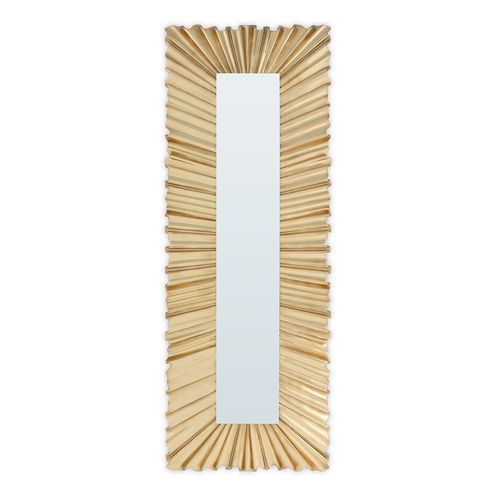 Ruffle Mirror