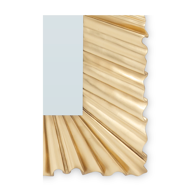 Ruffle Mirror