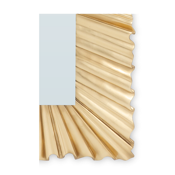Ruffle Mirror