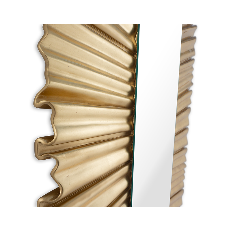 Ruffle Mirror