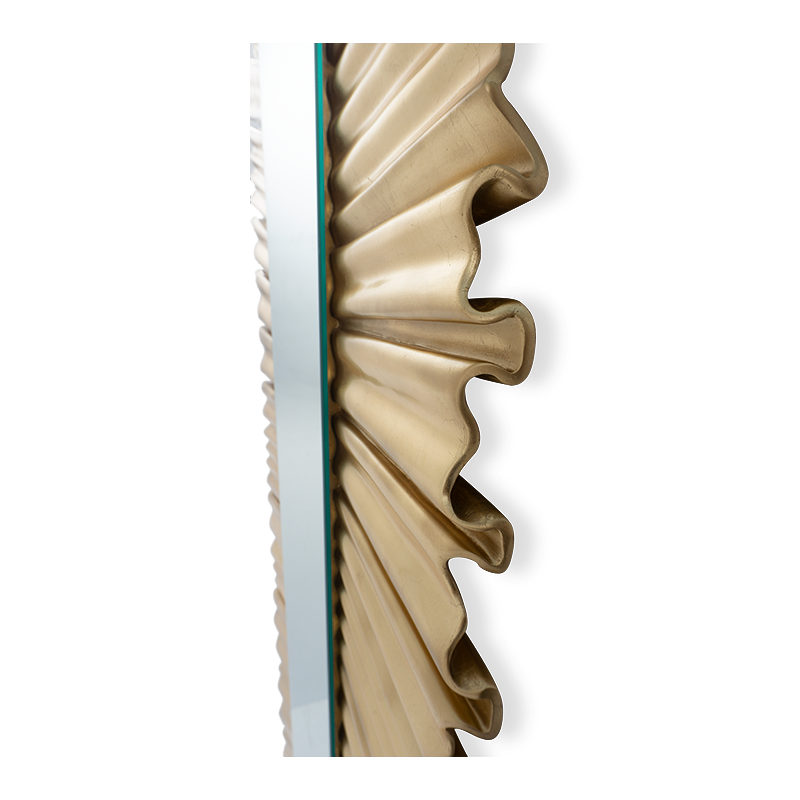 Ruffle Mirror