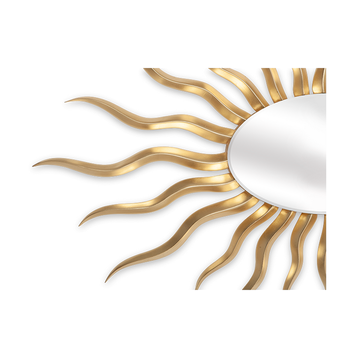 Elliptical Sunburst Mirror
