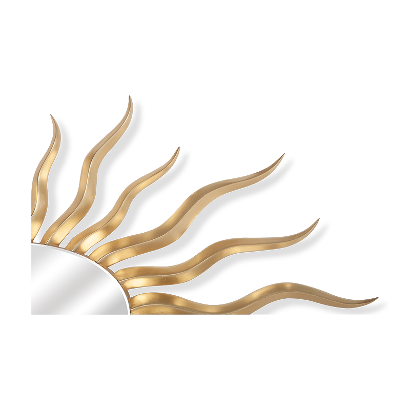 Elliptical Sunburst Mirror