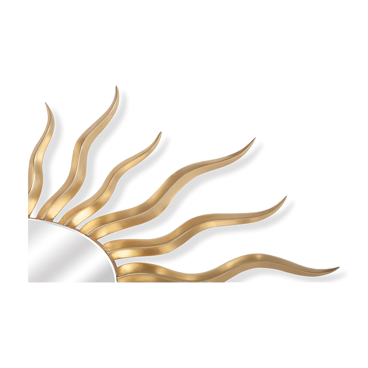 Elliptical Sunburst Mirror