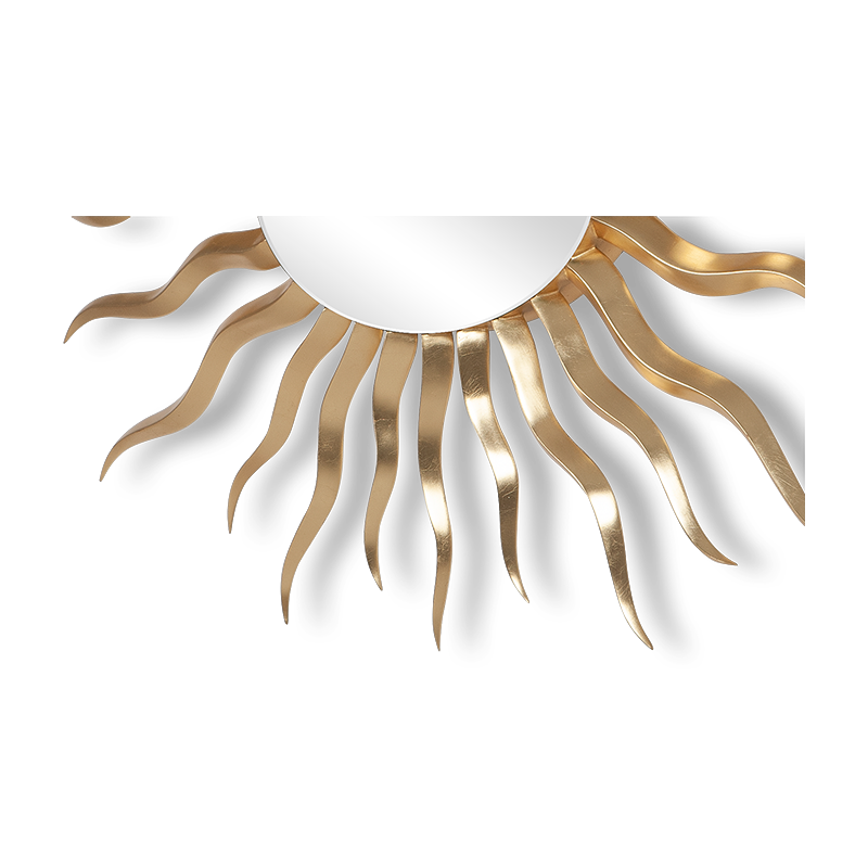 Elliptical Sunburst Mirror