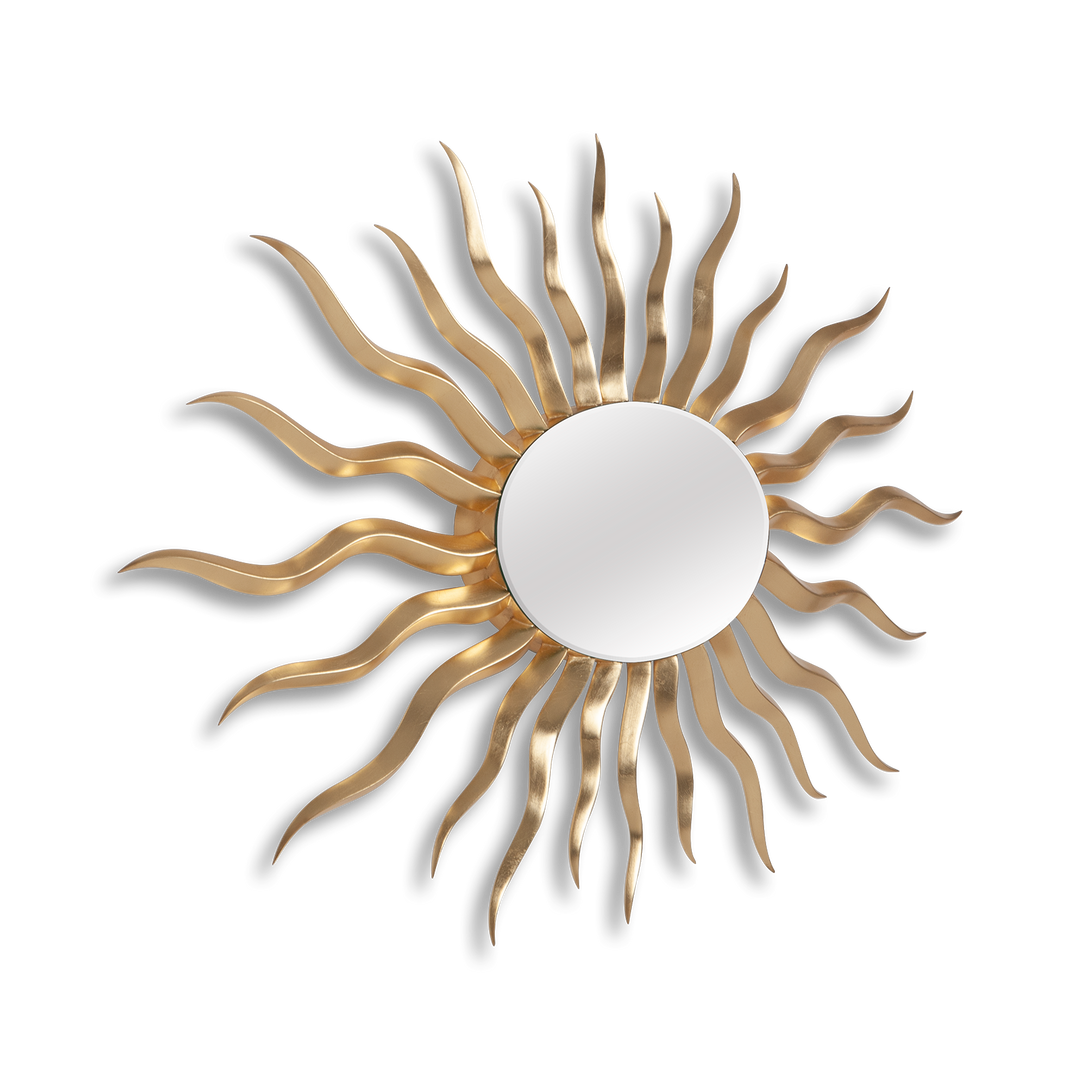 Elliptical Sunburst Mirror